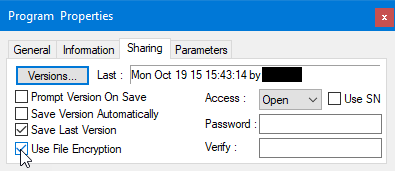 Set an access password